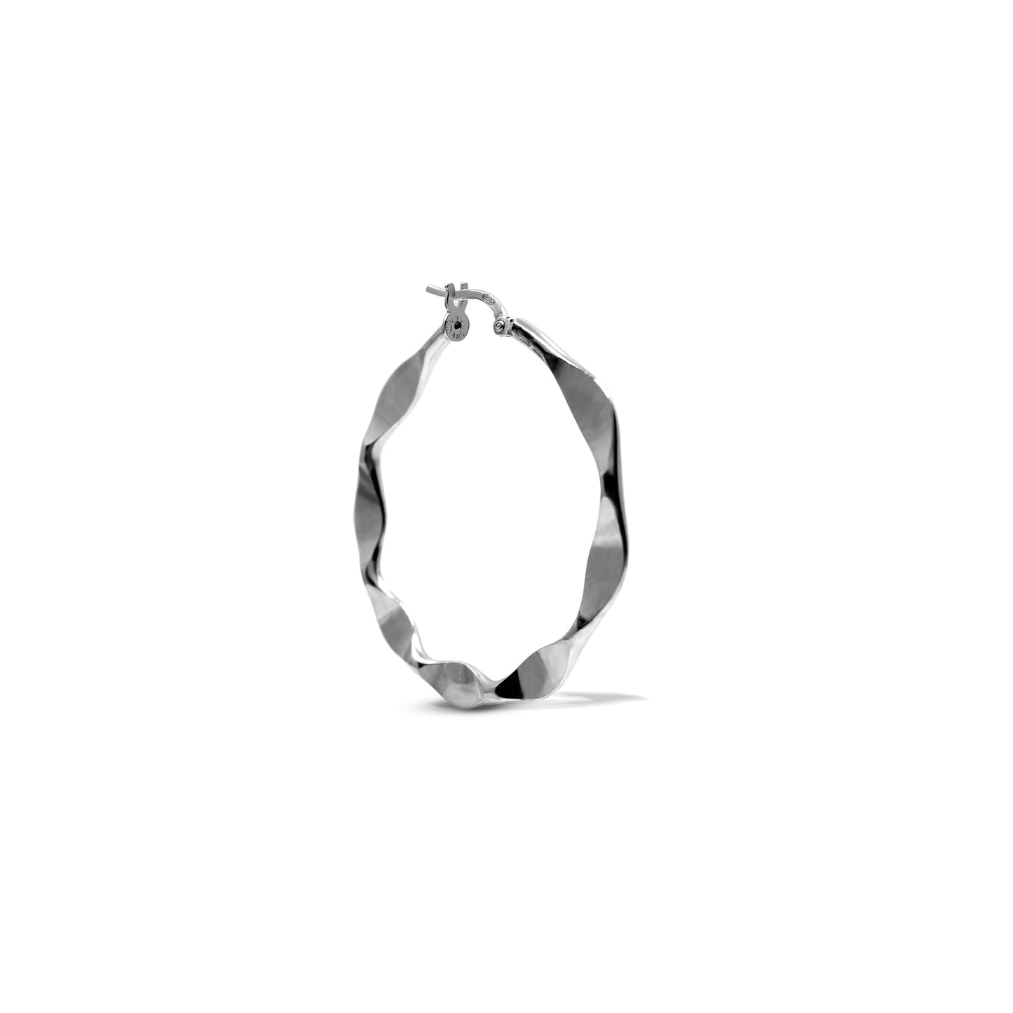 Sterling Silver Hoop