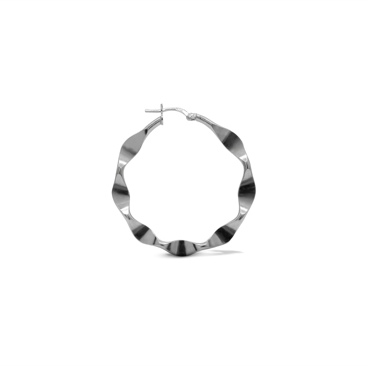 Sterling Silver Hoop
