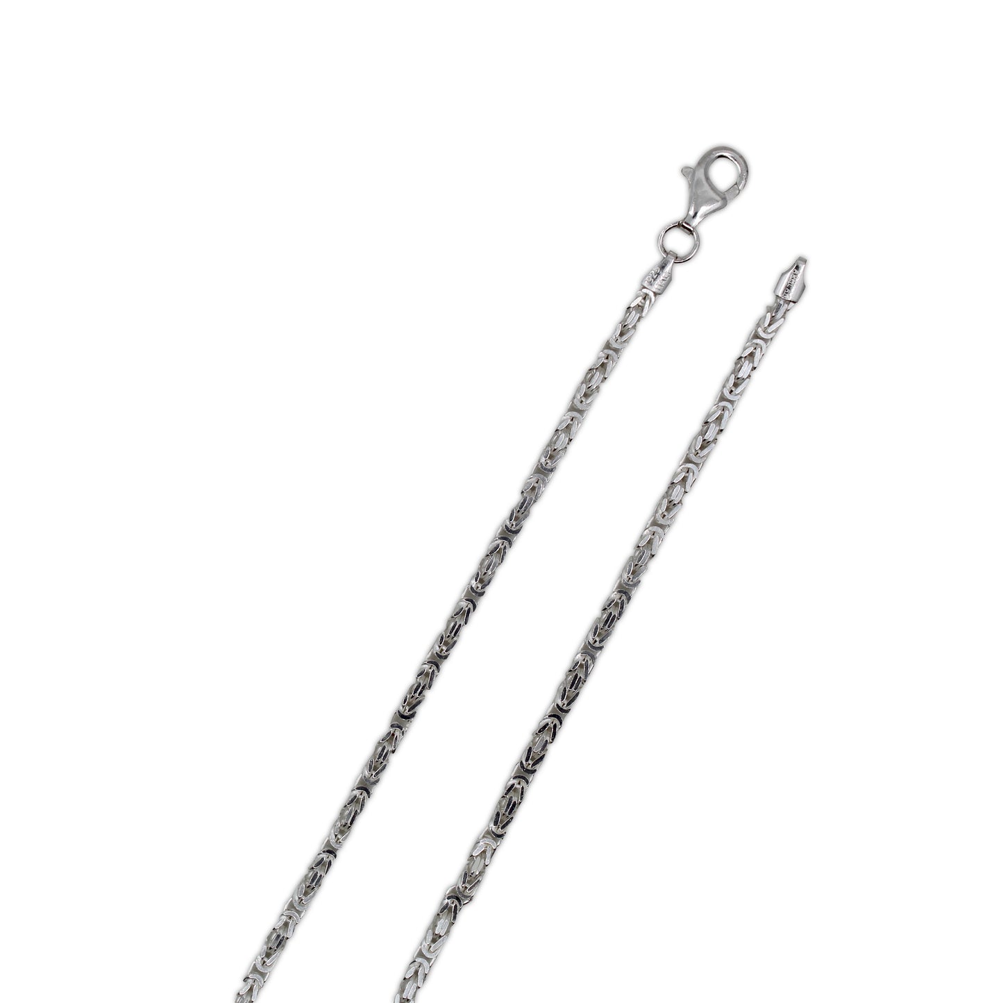 Sterling Silver Byzantine Link Chain