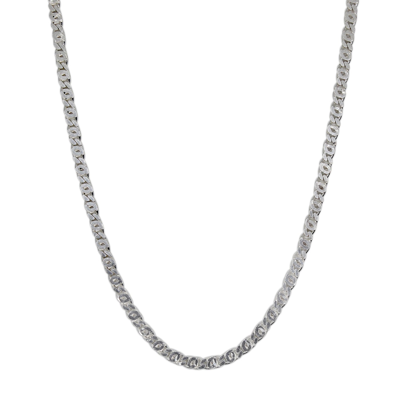 Sterling Silver Flat S Link Chain