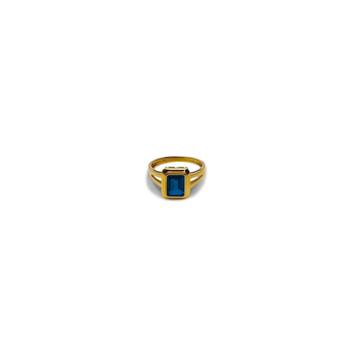 Gemstone Bezel Set Ring