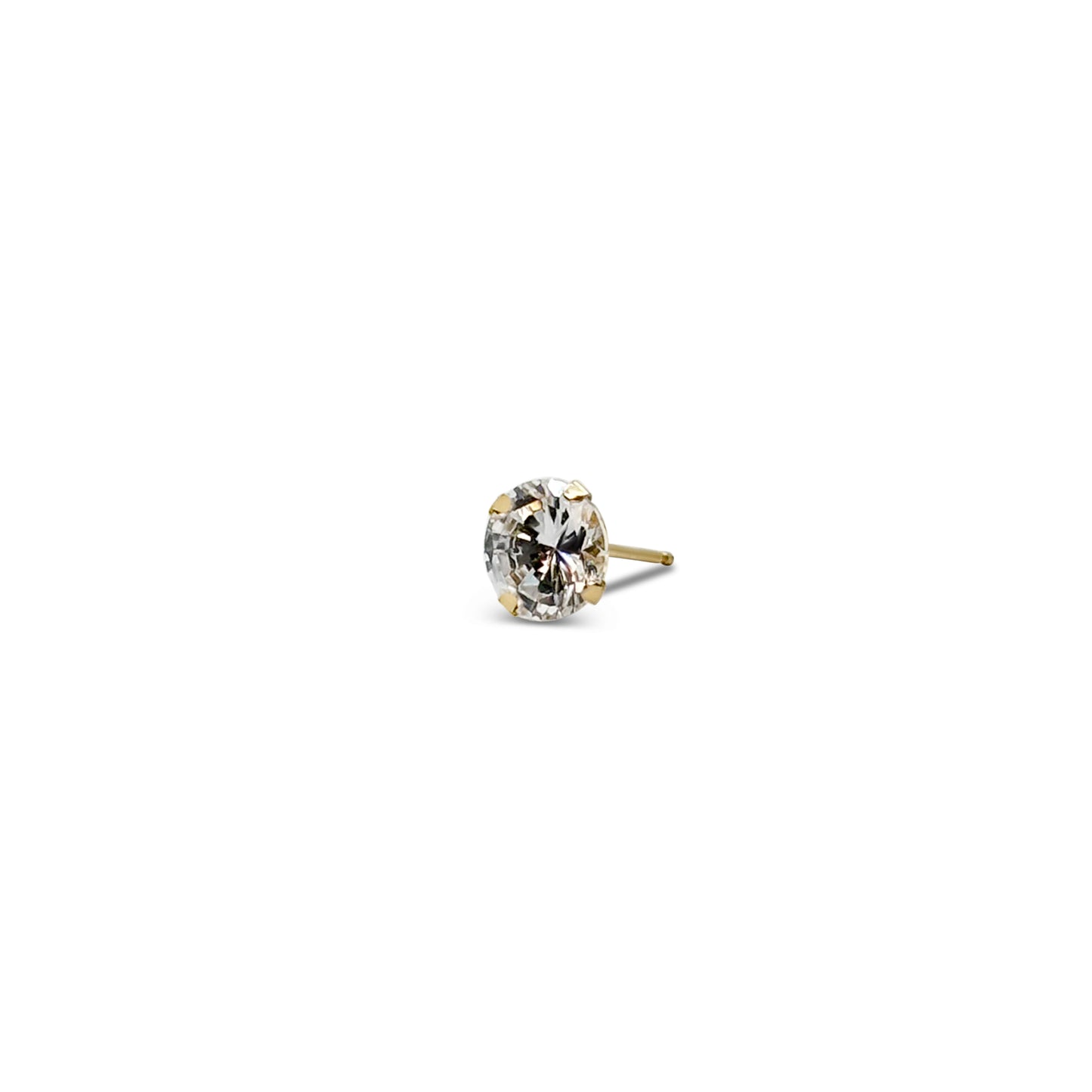 Cubic Zirconia Stud Earrings