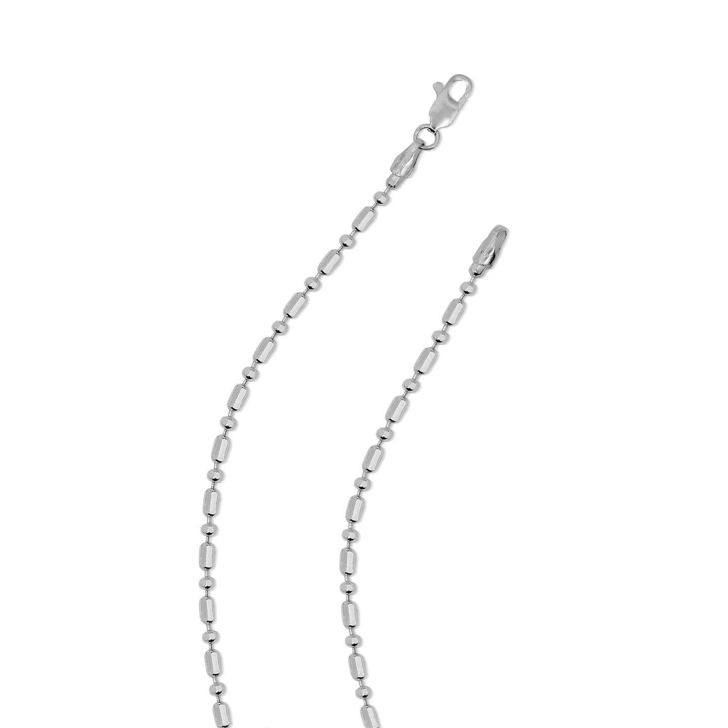 Sterling Silver Bead Chain