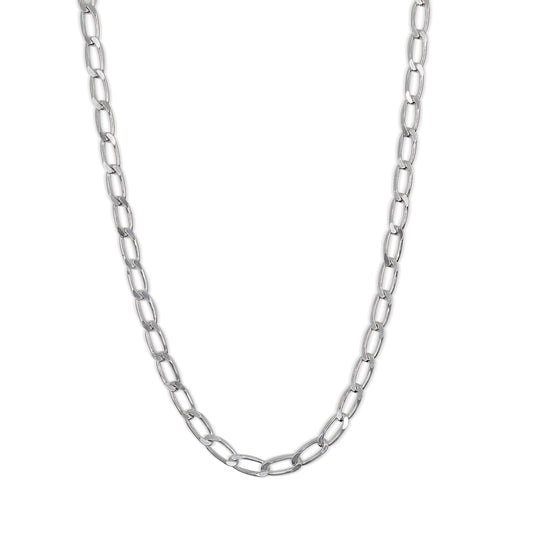 Sterling Silver Oval Link Chain