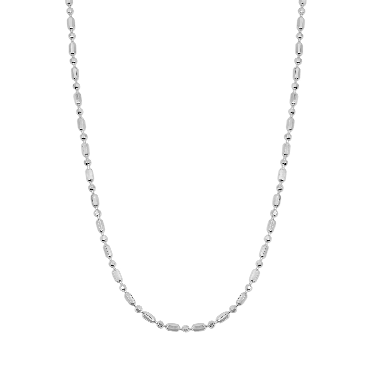 Sterling Silver Bead Chain