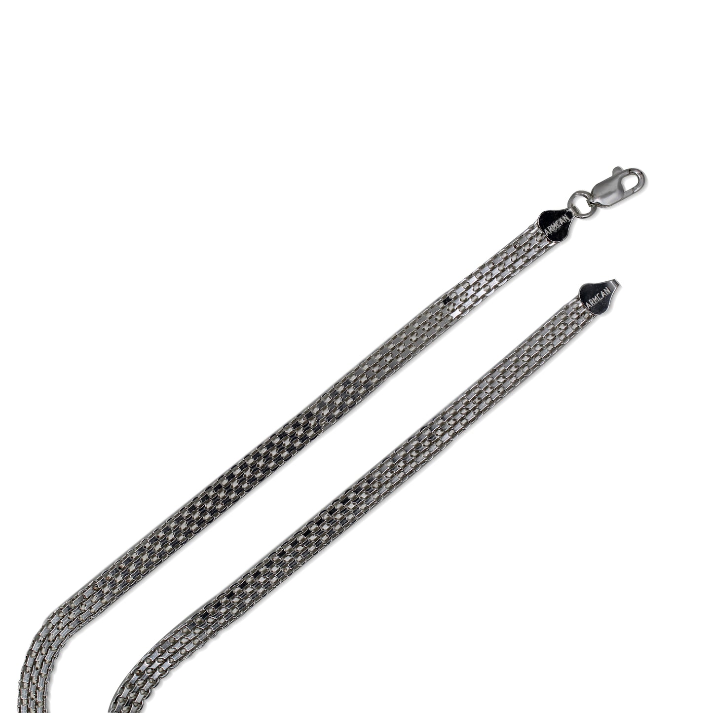 Sterling Silver Bismark Link Chain